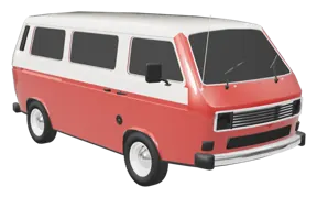 Volkswagen Vanagon T3 en 3D